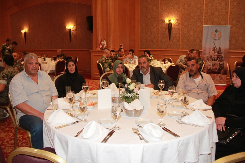 Lunch for the Casualties of Lebanese Army 